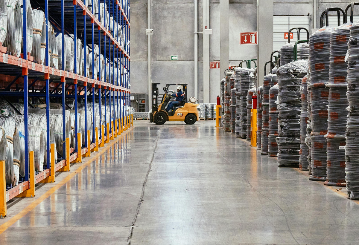 Espace industriel propre