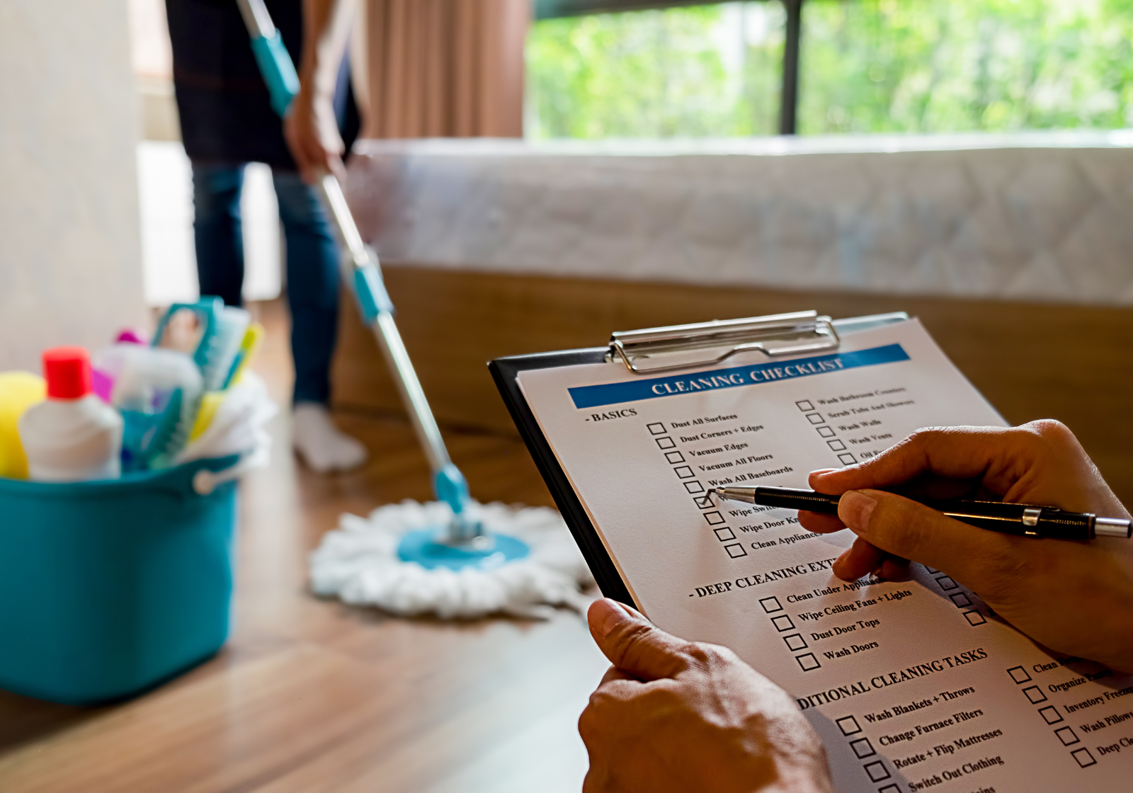 Inspection qualité après l'entretien